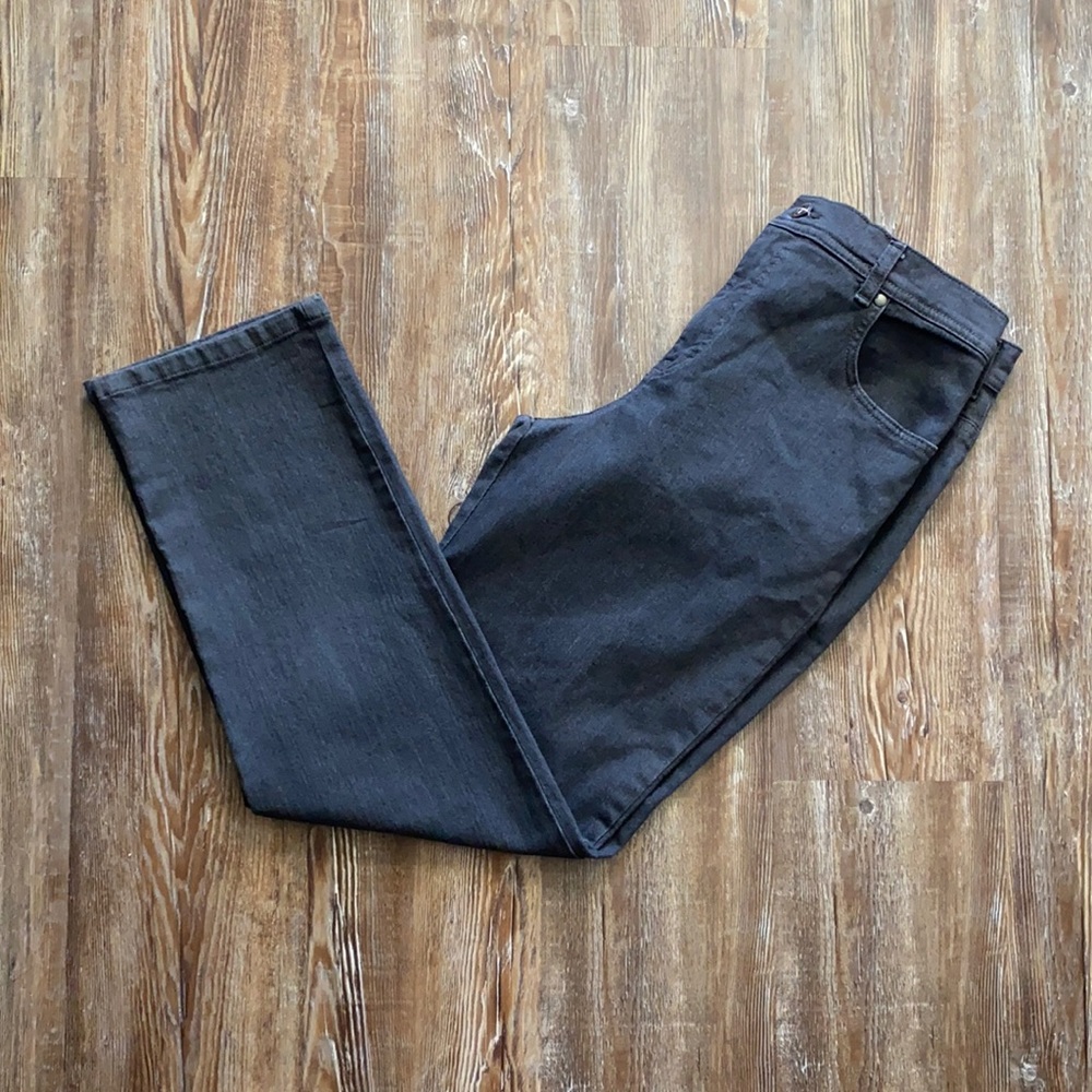 Charter Club Charcoal Gray Classic Straight Leg High Rise Jeans